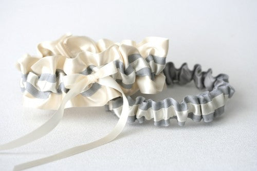 ivory-gray-wedding-garter-The-Garter-Girl6