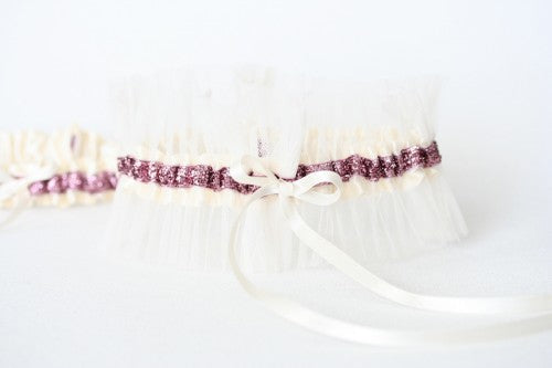 ivory-lace-pink-glitter-bridal-garter-The-Garter-Girl6