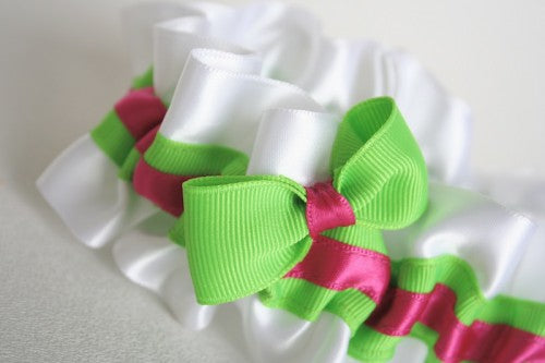 neon-green-hot-pink-wedding-garter-The-Garter-Girl