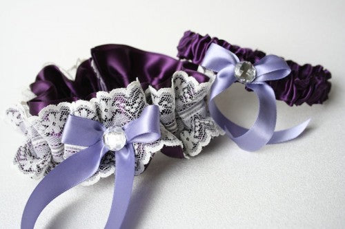 purple-wedding-garter-set-lace-The-Garter-Girl