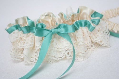 turquoise-wedding-garter-set-ivory-lace-The-Garter-Girl-2
