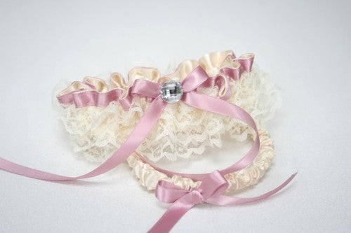 wedding-garter-ivory-lace-pink-sparkle-The-Garter-Girl-3