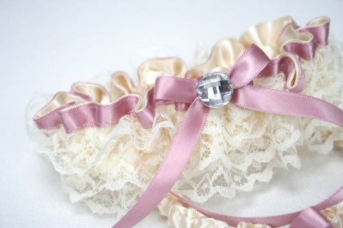 wedding-garter-ivory-lace-pink-sparkle-The-Garter-Girl-5