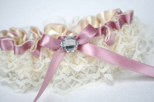 wedding-garter-ivory-lace-pink-sparkle-The-Garter-Girl