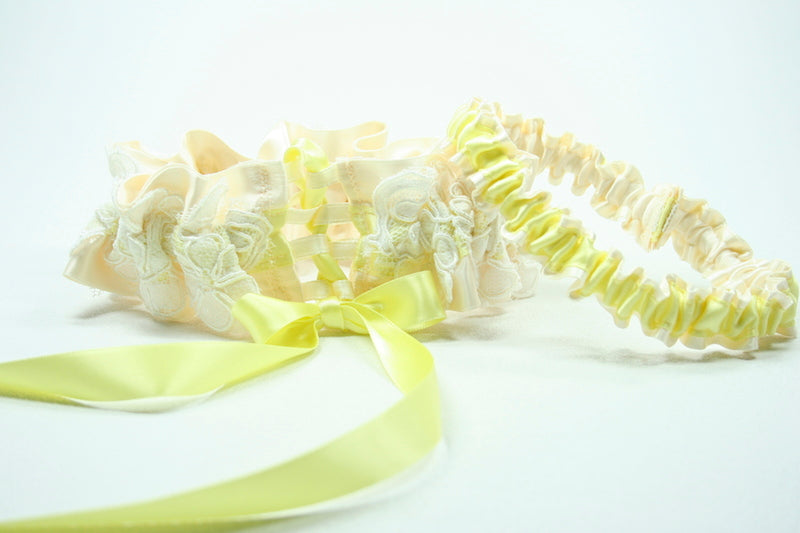 ivory-lace-yellow-custom-wedding-garter-The-Garter-Girl-1