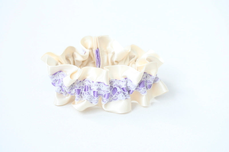 light-purple-ivory-custom-wedding-garter-the-garter-girl