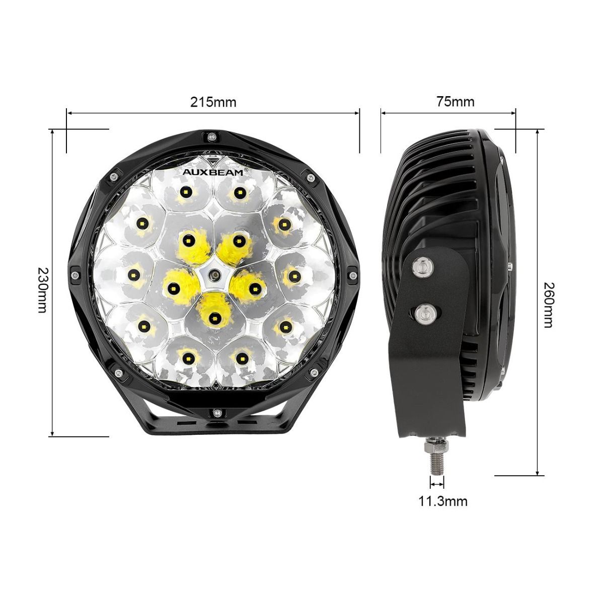 auxbeam reverse lights