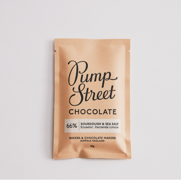 Four Craft Chocolate Mini Bars - Jamaica 75% - Pump Street Chocolate