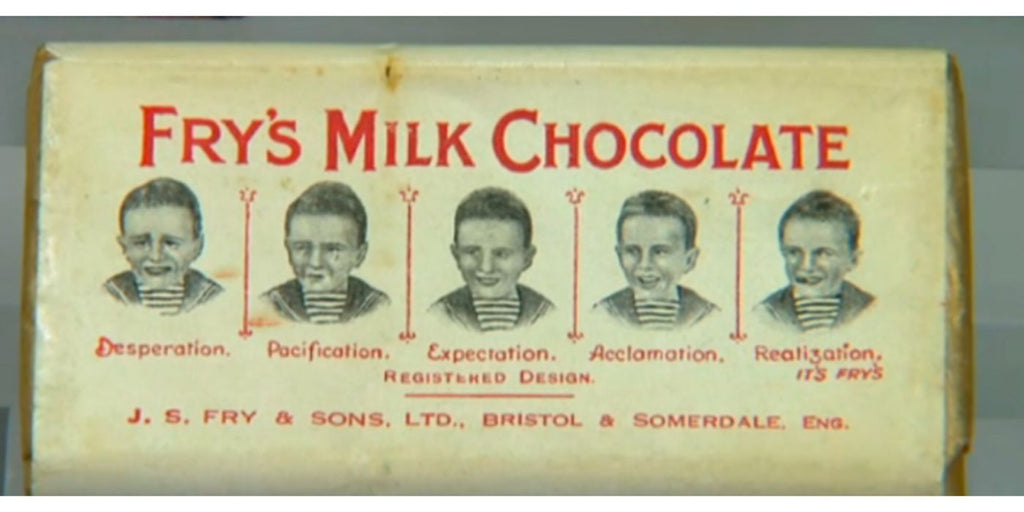 the evolution of craft chocolate with frys chocolate bar from 19th century