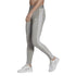 Leggings grigi adidas LOUNGEWEAR Essentials 3-Stripes, Abbigliamento Donna, SKU a713000047, Immagine 0