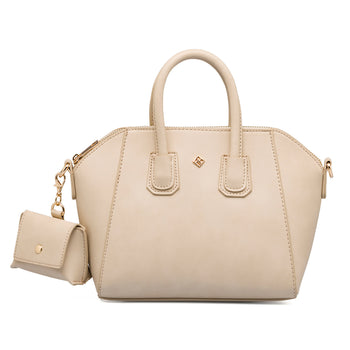 Borsa a mano beige da donna in "pelle vegana" Call It Spring Jaded, Articoli NON in sconto, SKU b512000801, Immagine 0