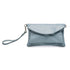 Clutch azzurra in pelle P Essentials, Black Friday All, SKU b514000010, Immagine 0