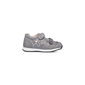 Sneakers argento effetto glitterato Chicco Flexy, Articoli NON in sconto, SKU k222000139, Immagine 0