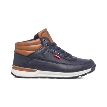 Stivaletti blu navy con colletto imbottito Levi's Ascot, Articoli NON in sconto, SKU k277000019, Immagine 0