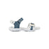 Sandali bianchi e blu da bambina con fiorellini Lumberjack Linda, Articoli NON in sconto, SKU k285000414, Immagine 0