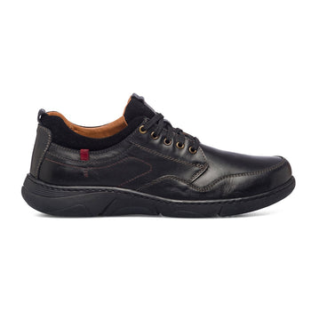 Sneakers nere in pelle con suola comfort P Soft, Articoli NON in sconto, SKU m115000142, Immagine 0