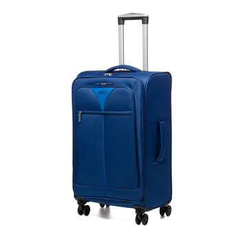 Trolley medio blu in tessuto Romeo Gigli, Articoli NON in sconto, SKU o911000268, Immagine 0