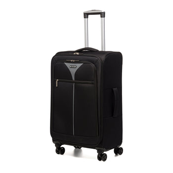 Trolley medio nero in tessuto Romeo Gigli, Articoli NON in sconto, SKU o911000271, Immagine 0