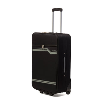 Trolley medio nero in tessuto Govago, Articoli NON in sconto, SKU o911000277, Immagine 0