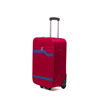 Trolley bagaglio a mano rosso in tessuto Govago, Articoli NON in sconto, SKU o911000282, Immagine 0