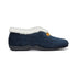 Pantofole blu in tessuto con colletto imbottito Aday's, Articoli NON in sconto, SKU p412000198, Immagine 0