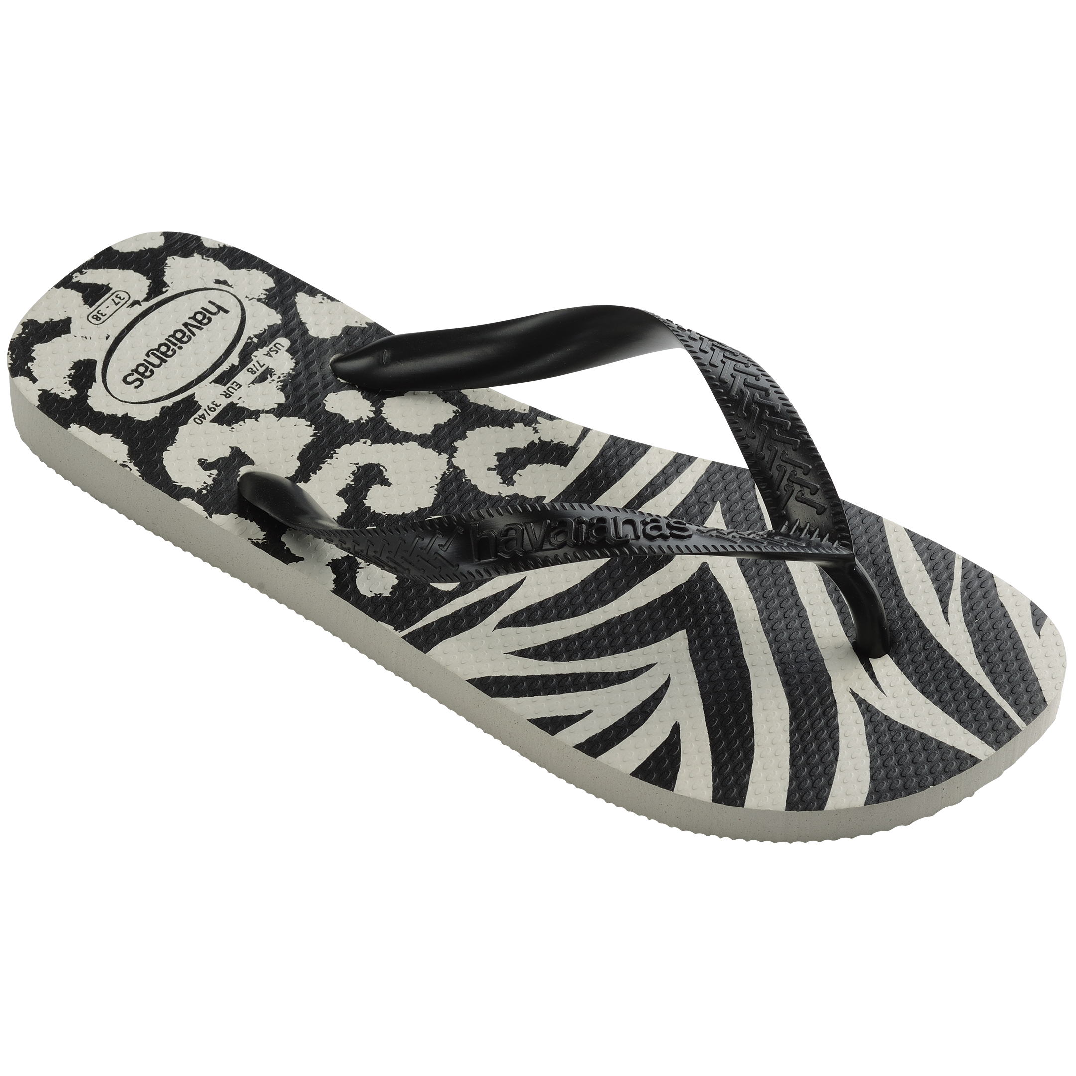 Ciabatte infradito da donna con stampa animalier Havaianas Top Animals, Articoli NON in sconto, SKU p412000557, Immagine 0