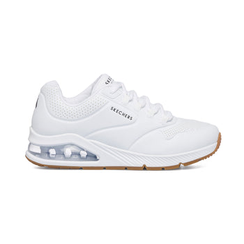 Sneakers bianche con suola ad aria Skechers Uno 2, Articoli NON in sconto, SKU s312000319, Immagine 0