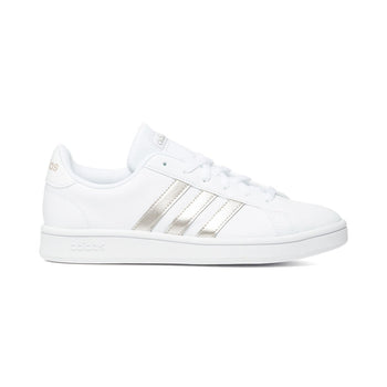 Sneakers bianche con strisce a contrasto adidas Grand Court Base, Adidas, SKU s314000070, Immagine 0