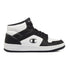 Sneakers alte bianche e nere da uomo Champion Rebound 2.0 Mid, Brand, SKU s322500208, Immagine 0