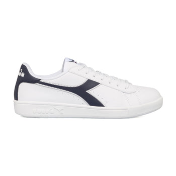 Sneakers bianche da uomo con logo blu Diadora Torneo, Brand, SKU s324000293, Immagine 0