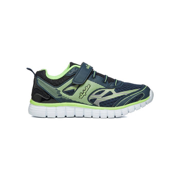 Sneakers blu e lime con logo laterale Australian Running Mesh, Australian, SKU s341000062, Immagine 0