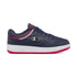 Sneakers blu da ragazzo con logo laterale Champion Rebound Low B GS, Bambino, SKU s352500094, Immagine 0