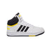 Sneakers alte bianche da ragazzo con design 3-stripes adidas Hoops Mid 3.0 K, Adidas, SKU s352500108, Immagine 0