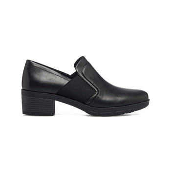 Slip-on comfort nere con tacco 4 cm P Soft, Articoli NON in sconto, SKU w016000121, Immagine 0