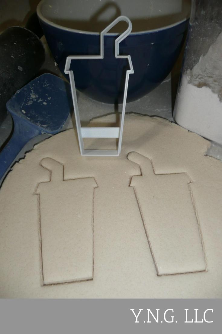 Soft Drink Cup Iced Cold Fountain Soda Pop Fast Food Cookie Cutter USA PR2874