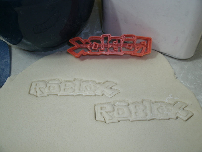 Roblox Video Game Logo Special Occasion Cookie Cutter Baking Tool Made In Usa Pr726 - roblox guess that character answers logos