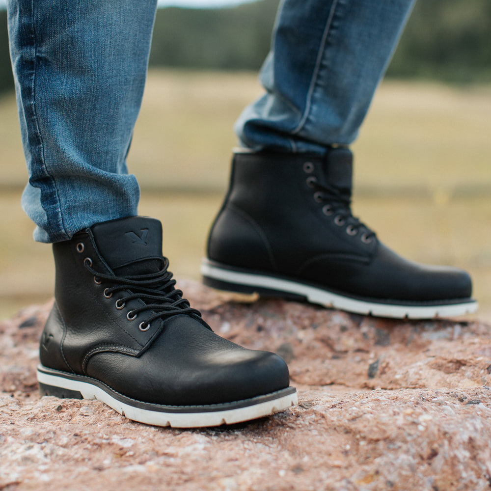 AXEL WIDE WIDTH | Men's Leather Lace-up Boot | Thomas & Vine