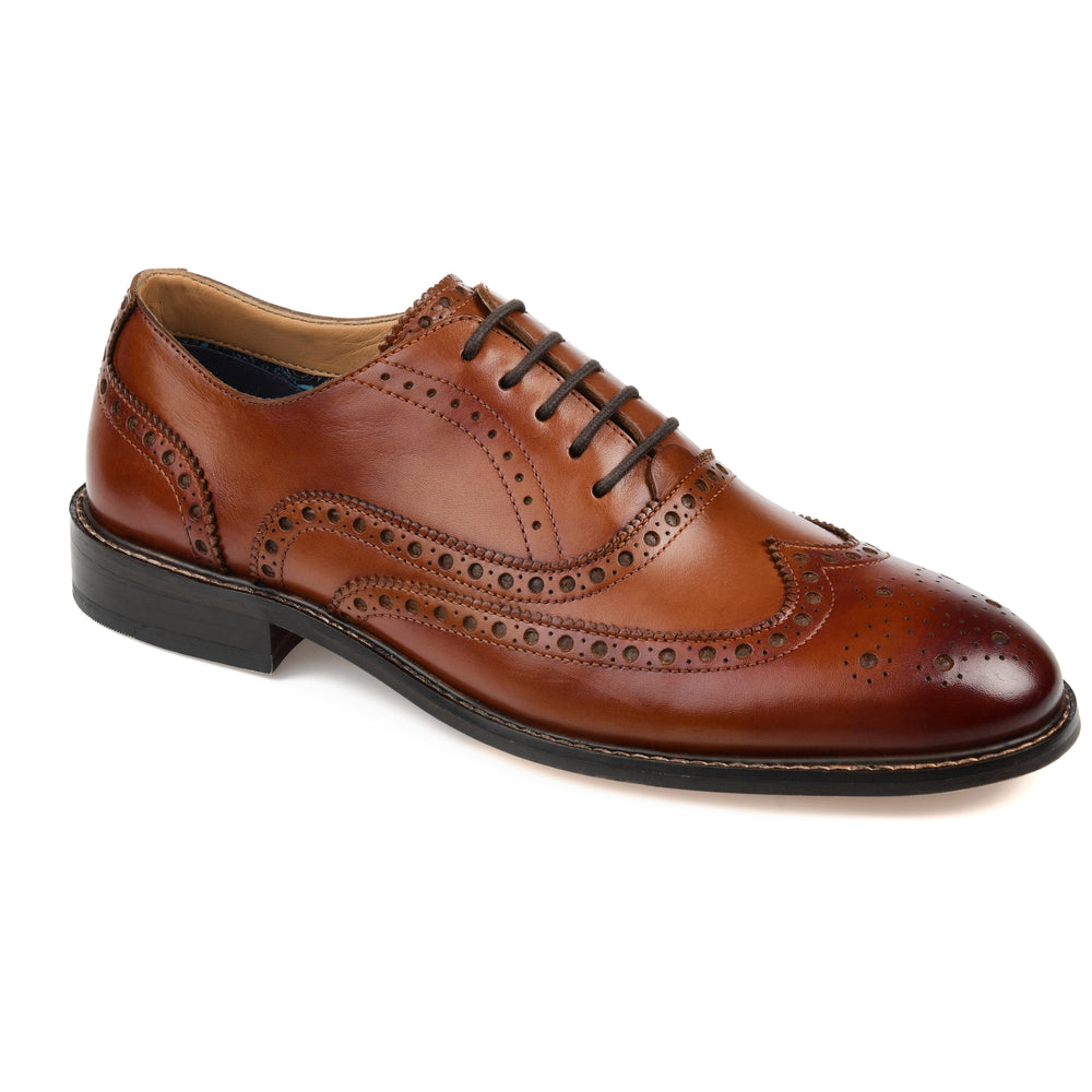 FRANKLIN | Men's Wingtip Oxford Dress Shoe | Thomas & Vine