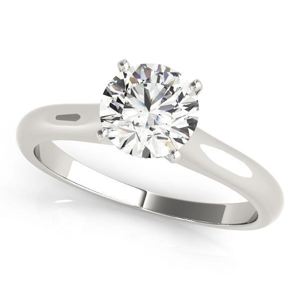 Solitaire Engagement Ring F Color VS Clarity Diamonds GIA Center
