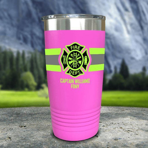 firefighter yeti tumbler