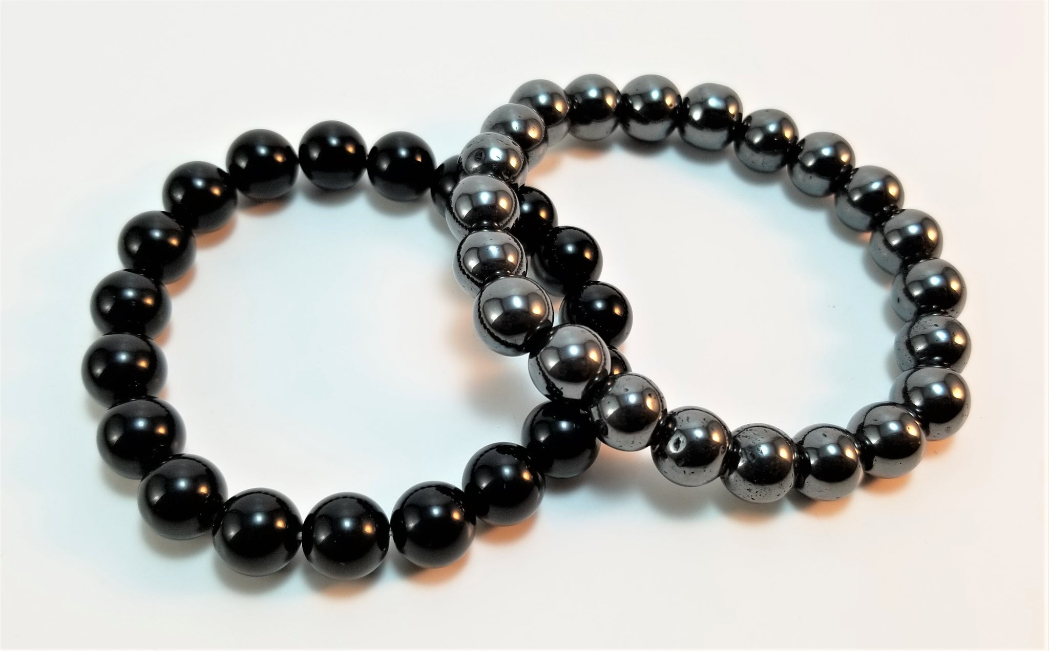 Black Onyx And Hematite Bracelet Pair Afrk World Market