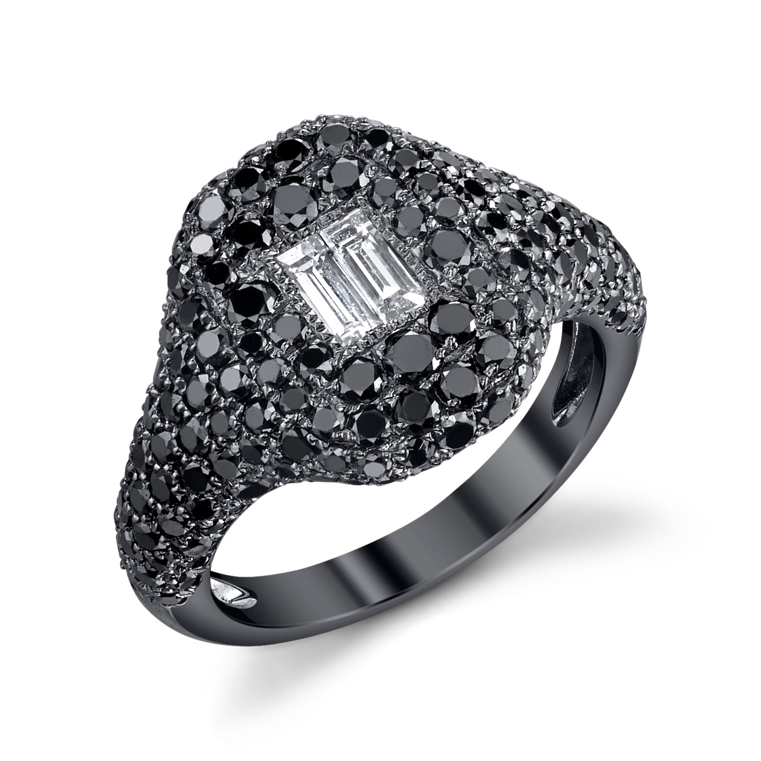 Диамонд мужское кольцо с бриллиантами