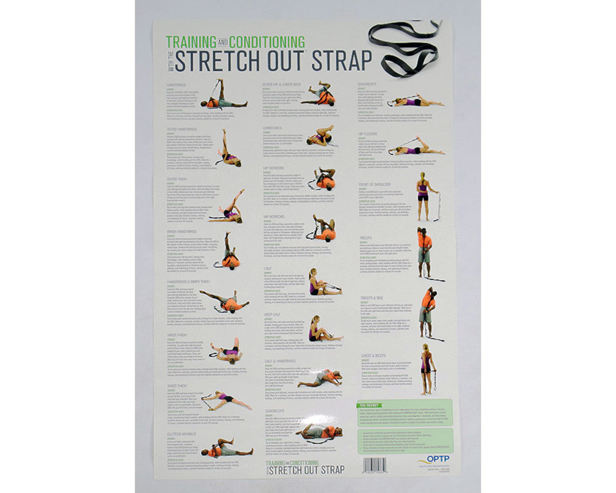 STRETCH OUT STRAP WITH POSTER