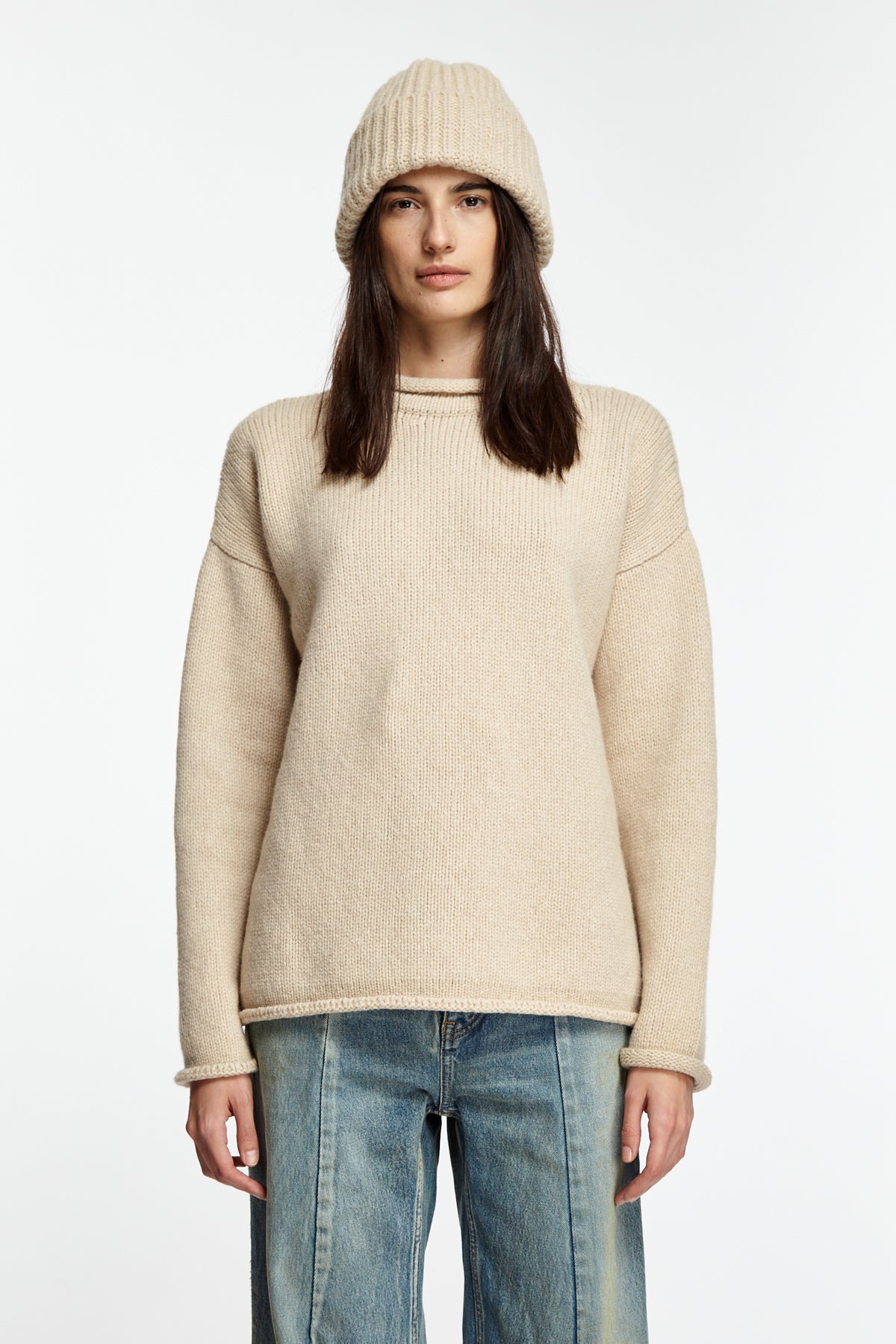 KGW Rolled Edge Oversized Crew – 119 Corbò