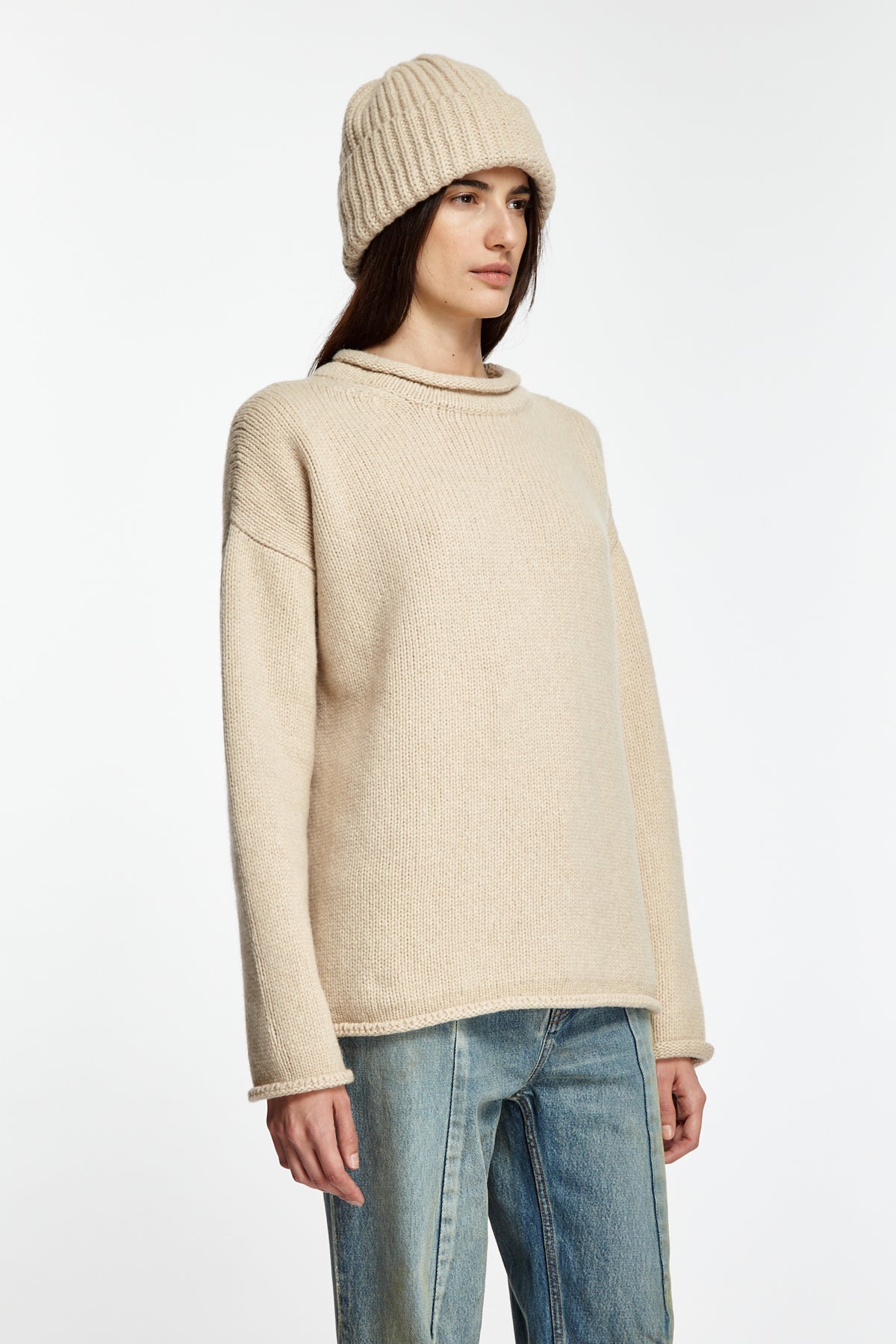 KGW Rolled Edge Oversized Crew – 119 Corbò