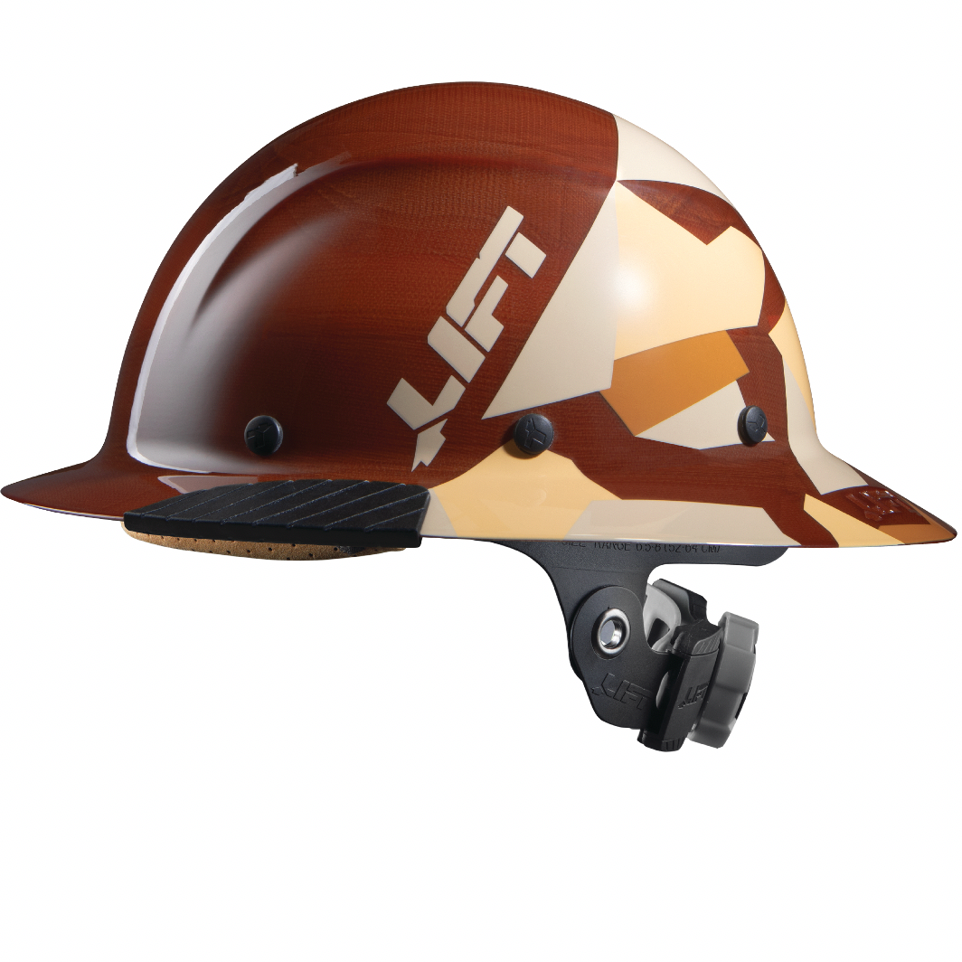 LIFT DAX Full Brim Fifty 50 Hard Hat Desert Camo, HDF5020CD