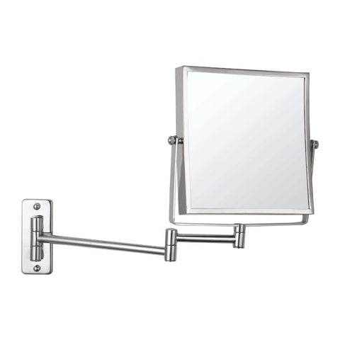 square extendable shaving mirror