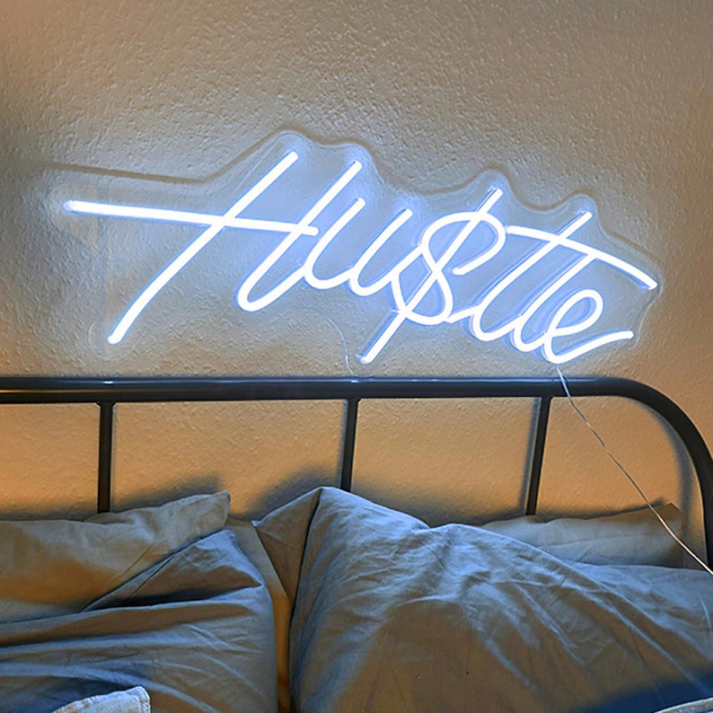 HUSTLE Neon Sign | LUCKYNEON | Reviews on Judge.me