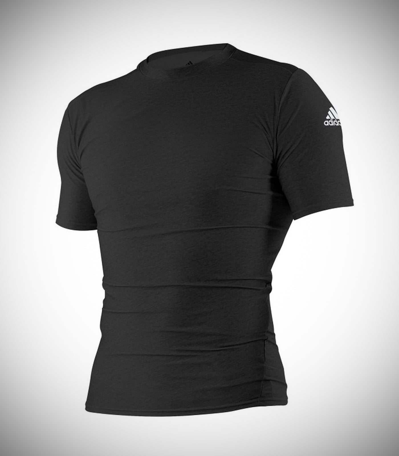 ADIDAS RASH GUARD BLACK - CaptainSports