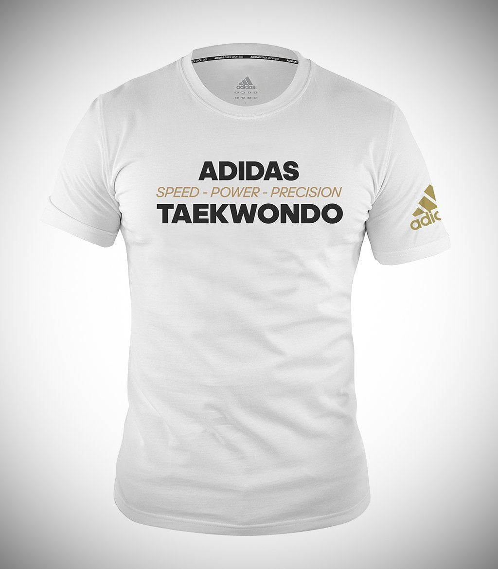 white and gold adidas shirt